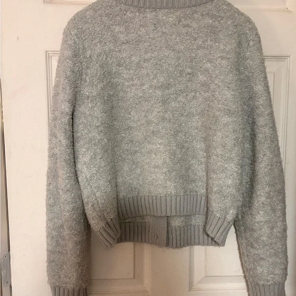 GAP Light Gray Button-Up Cardigan - Picture 3 of 3